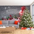 thumbnail image 4 of Hot Sale！Christmas Garage Door Banner Backdrop,Large Merry Christmas Garage Door Cover Banner Backdrop Decoration,for Outdoor Indoor Home Wall Photo Background, 4 of 9