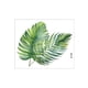 thumbnail image 1 of Pegatina de hojas de para tapa de asiento de inodoro, pegatina de pared de PVC decorativa extraíble, calcomanía para tapa de asiento de, 1 of 9