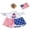 B #002, variant on Bikini Summer Porch Goose Outfits Set Includes Hat Sunglasses Bikini and Swimming Ring 23" Goose Porch Clothing for Summer Outdoor Swimming Pool Garden Yard Patio Lawn Statue