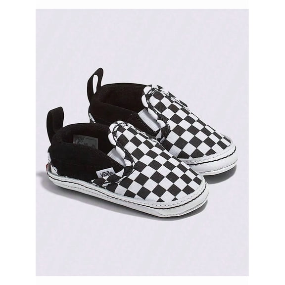 Vans Infant Slip-On V Checkerboard Crib Shoe size 2