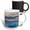 Multicolor, variant on 3drose, Glacial Ice in Surf Along Diamond Beach, Kalfafellsstadur, Iceland., 11oz Two-tone Red Mug