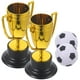 thumbnail image 5 of 2 juegos de trofeos de premio, trofeos de plástico portátiles, trofeos de ganador de competición de pelota deportiva, 5 of 7