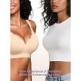thumbnail image 5 of Sujetadores inalámbricos Jelly Bras Cuteio para mujer con cobertura total Nude M, 5 of 5