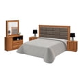thumbnail image 1 of Recamara King Size Kessa Muebles  Alaba Nogal, 1 of 2
