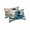 Blue, variant on Vintage Blue Octopus Pillow Covers Queen Size 2 Pack, Summer Coastal Ocean Wave Soft Bed Throw Pillowcases Breathable Cooling Long Lumbar Body Pillow Sham Cover for Bed Sofa 20''x30''