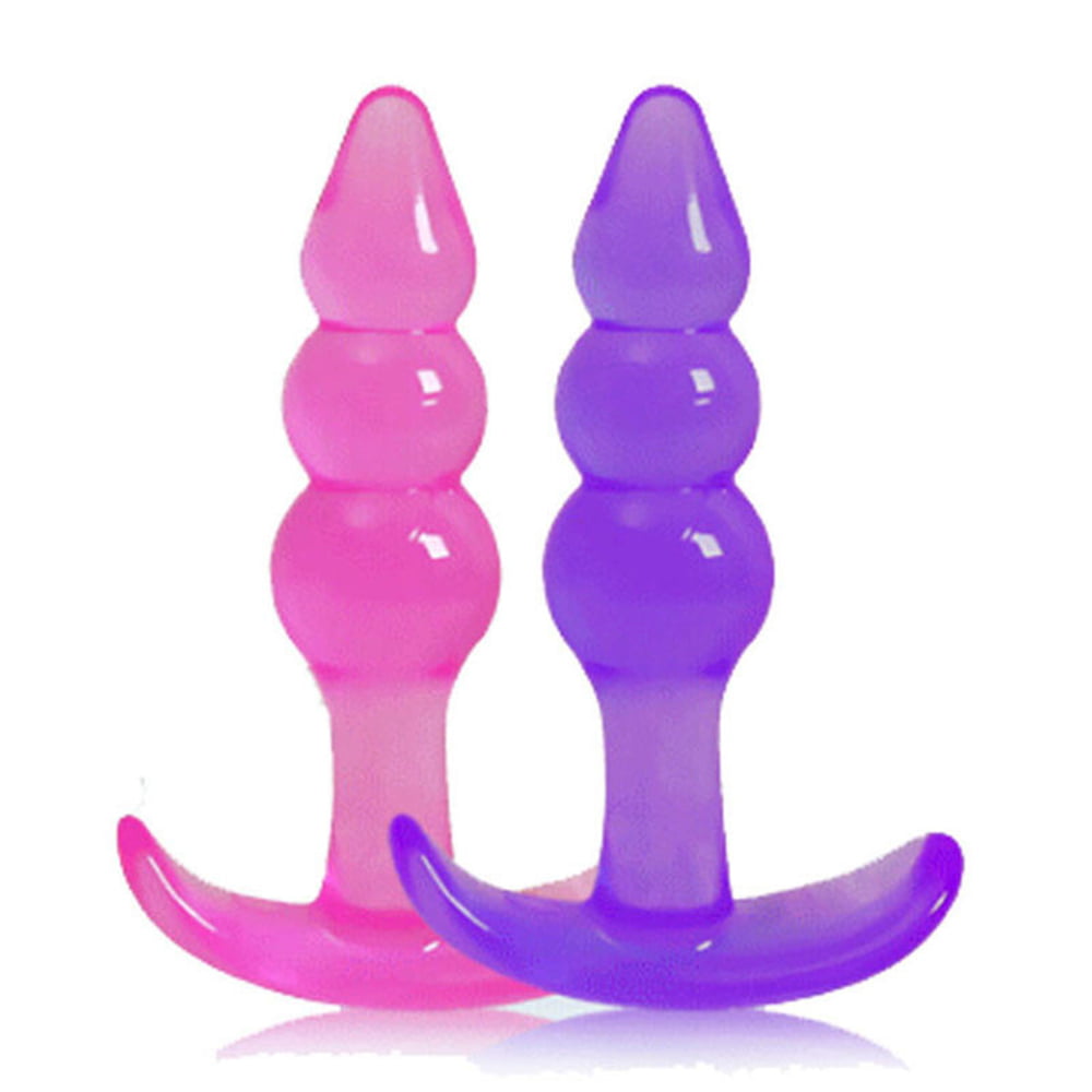 Mini Silicone Anal Plug Beads Toys Skin Feeling Dildo Adult Sex Toys Men Butt Plug Sex Products Sex Toys For Women 3PCS