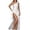 White, variant on Summer Dresses for Women 2026 Bodycon Casual Sleeveless Slit Shoulder Wrap Elegant Satin Midi With Asymmetrical Design for Party Night Out Off Shoulder Dress White,L
