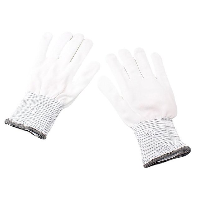1 par de guantes LED que brillan intensamente Guante luminoso para fiesta de Halloween de Navidad (adulto)