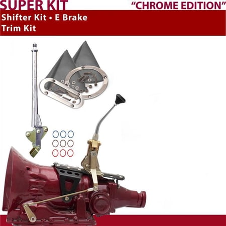 American Shifter AOD Shifter Kit 8 in. E-Brake Trim Kit for C9E0A