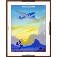 thumbnail image 5 of Art.com Racing The Sun Art Print by Ruehl Frederick Heckman, Brown Frame Wall Art, 23" x 29", 5 of 5