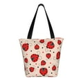thumbnail image 3 of Fotbe Red Ladybug Pattern Beach Tote,Shoulder Handbag,Spacious Tote Bag,Lightweight Travel Bag,Versatile Shopping Bag, 3 of 9