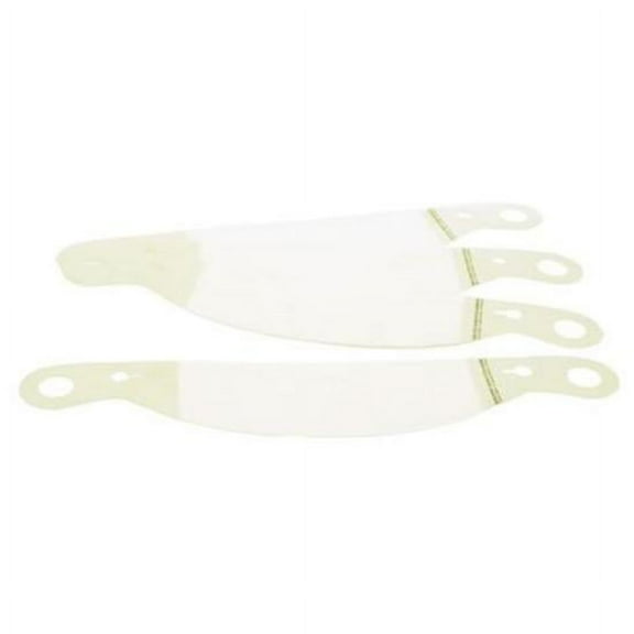 Racing Optics 10230C G-Style Clear Stright Shape XStack Tearoffs