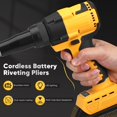 thumbnail image 3 of Dewalt Pistolet à Rivets Sans Fil 20V Compatible avec Batterie, Pistolet à Rivets Sans Balais 3/16 Pouces 5/32 Pouces 1/8 Pouces avec Lumière LED, Vitesses Réglables et 20 Rivets, Kit de Pistolet à Rivets Automatique Portable, 3 of 5