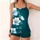 thumbnail image 5 of TaTaai Split Two Piece Swimsuit Set, Women's Floral Print Bikini with Removable Padding, Backless Beachwear for Pool Parties Gift, 5 of 7