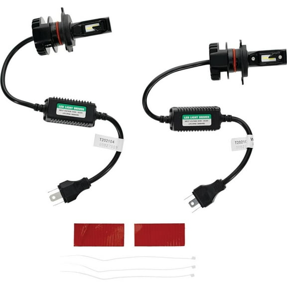 Tiger Lights 12V LED Headlight Conversion Kit TLHL-H4 1.2 Amps, 16 Wattage Off-Road Light