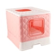 thumbnail image 1 of Cat Drawer Litter Box Plush Cat Kennel Dog Kennel Detachable Washable Large Space Semi Closed Cat Toilet Litter Box, 1 of 8