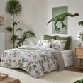 thumbnail image 5 of 2 Piece Twin Size Jurassic Park Dinosaur Duvet Cover Set,Soft 100% Microfiber, Dino Print, Animal Bedding for Kids and Toddler Room Decoration, 5 of 5