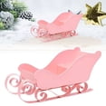 thumbnail image 2 of Clearance Desktop Ornament under $5,Santa Sleigh Christmas Decor Sleigh Sculpture For Table Top Holiday Home Decorations, 2 of 5