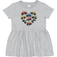 thumbnail image 3 of Inktastic Monster Truck Love Heart for Kids Girls Baby Dress, 3 of 5