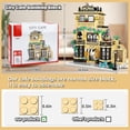 thumbnail image 6 of City Coffee Shop Building Blocks Set- Compatible with Lego City House, Architecture Modular Building Three-Story House Building Blocks for Adults (1443pcs), 6 of 6