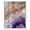 White Frame, variant on Gemstone Labyrinth II Shadowbox Print Amethyst Wall Art by Art Remedy, White Frame, 24 x 30