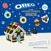 Create-A-Treat OREO Holiday Chocolate House & Cookie Decorating Kit, 8 cookies, 41.2oz