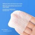 thumbnail image 2 of Makeup sponge, hydrating cotton pads for face application, makeup remover pads, pearl-patterned makeup remover water, toner, specialized wet application pads., 2 of 6