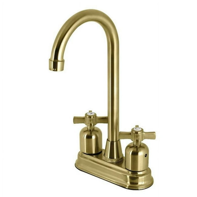 Kingston Brass KB8497ZX Millennium Robinet de Bar, Laiton Brossé