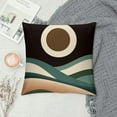 thumbnail image 2 of GOSMITH Abstract Bohemian Sun Moon Sunrise Sunshine Decorative Throw Pillow Covers, Modern Pillow Cases Cushion for Bedroom Girls Room, Boho Nature Landscape Gifts for Girls Women, 2 of 5