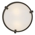 thumbnail image 5 of 28963OZ Hinkley Lighting Lowell - 10W 2 LED Outdoor Small Flush Mount-5 Inch Tall and 13 Inch Wide-Oil Rubbed Bronze Finish, 5 of 7