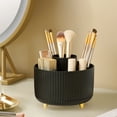 thumbnail image 6 of Limited Time Deal karymi 360 Rotating Makeup Organizer Cosmetic Storage Tray with Compartment Makeup Brush Lip Gloss Organizer Case Bathroom Cabinet Vanity Desktop up to 90% off Home Decor, 6 of 6