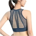 thumbnail image 3 of Samickarr Sports Bra for Women Full Coverage Breathable Cutout Back No UnderWire Underwear Seamless High Impact Exercise Athletic Bras, 3 of 7