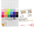 thumbnail image 1 of Clay Beads Bracelet Making Kit for Beginner, Friendship Preppy Polymer Beads for Bracelets Jewelry Making Kit, 1 of 6