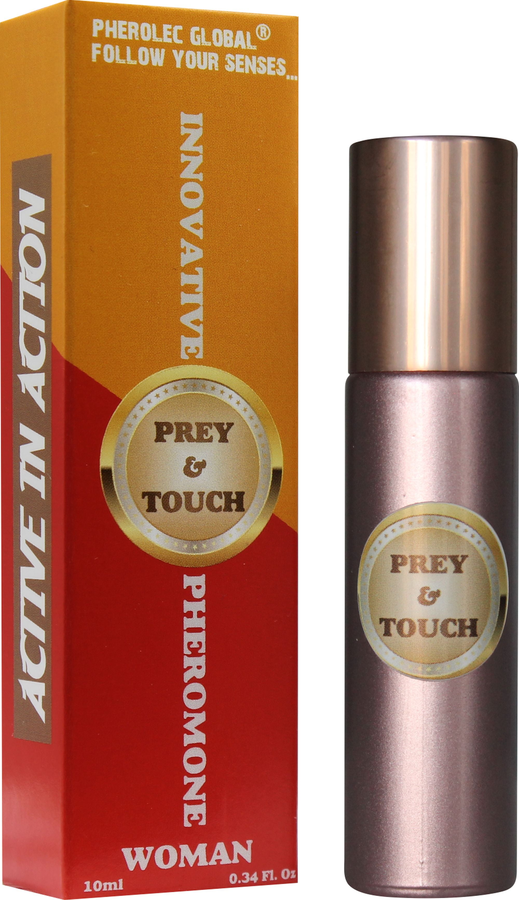 Pherolec Global Prey&Touch 100% Pheromone for Women Pheromones Perfume for Women to Seduce Men Essential Oil Long-lasting Infused Scent Travel Perfume Con Feromonas for Womens Fragrances 0.27 Fl. Oz.