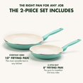 thumbnail image 2 of Juego de sartenes GreenPan Rio Healthy Ceramic de 20 y 25 cm, 2 of 7