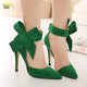thumbnail image 4 of Zapatos de mujer, tacones de aguja de verano, tacones superaltos, exquisito estilo romano informal, sandalias sexis con correa en el tobillo y lazo aterciopelado Wmkox8yii  hfjk2810, 4 of 7