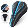 thumbnail image 2 of Funda de cojín de silicona de cuero PU West Biking para bicicleta de montaña WEST BIKING Cubierta de asientos de bicicleta, 2 of 7