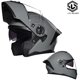 thumbnail image 3 of Casco modular de carreras con doble lente abatible, unisex, estándar para motocicleta, 3 of 5