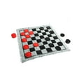 thumbnail image 4 of Esquirla Jeu de Dames Ensemble 3 en 1 Activité Intérieure et Extérieure Tic TAC Toe Gris, 4 of 8