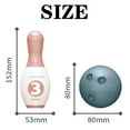thumbnail image 7 of NimJoy Toddler Dinosaur Bowling Set Kids Indoor Outdoor Toy for Boys 3-6 Year Girls W/10 Pins & 2 Balls, 7 of 7