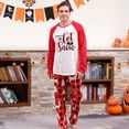 thumbnail image 3 of Matching Family Christmas Pajamas Xmas Jammies Clothes Long Sleeve PJs Set Holiday Nightwear Sleepwear, 3 of 7