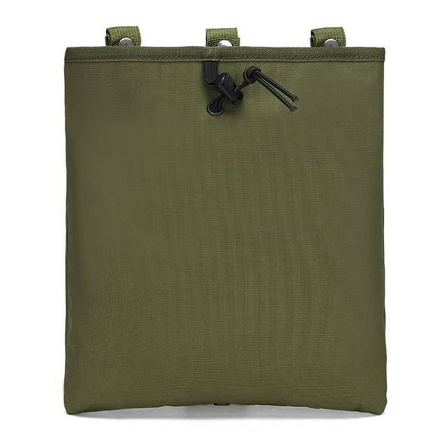 Bolsa De Recuperación De Caza, Bolsa De Utilidad Con Cordón De Apertura Rápida Impermeable OD Tela Oxford Verde Antidesgaste Para Senderismo Para Teléfonos