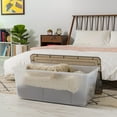 thumbnail image 4 of IRIS 91 Qt Plastic Storage Bins with Lids, Stackable Storage Containers, Totes, 4Pk, 4 of 8