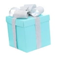 thumbnail image 3 of balikha Gift Box 7.87x7.87x7.87inch Party Favor Decorative Gifts Wrap with Ribbon Square Packaging Box for New Year Party Graduation Blue, 3 of 9