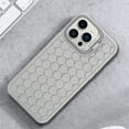 thumbnail image 7 of Heat Dissipation for iPhone 13 Pro Max Case with Stand [Magnetic Compatible with Mag-Safe] [Built-in Kickstand] Breathable Back Shockproof Protection Cover for iPhone 13 Pro Max, Grey, 7 of 7