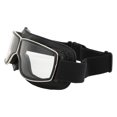 thumbnail image 2 of Gafas a prueba de viento para exteriores, gafas de protección antivaho y Anti-UV para motocicleta, para ciclismo, esquí, montañismo, negras y transparentes, 2 of 8