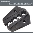 thumbnail image 3 of Dawot Crimping Die, Wire Crimper Die Replaceable 8.1, 6.5, 5.4, 2.6, 1.72mm²/8, 9, 10, 13, 15 AWG for LS, LY, AN, AP, SAM-10/30 Pneumatic EM-6B1/2 Crimpers, 3 of 7