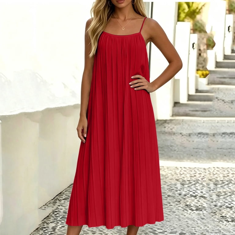 red slip dress plus size Final Sale Plus Size Satin Strapless Mini Dress with Side Train in Red