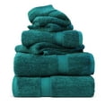 thumbnail image 2 of Superior 800 GSM Egyptian Cotton 8-Piece Towel Set, Soft Ultra Absorbent Towels, Purple, 2 of 7