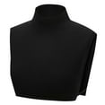 thumbnail image 2 of Cuello Falso Sunnimix Cuello Alto Extraíble Invierno Suave Negro, 2 of 8